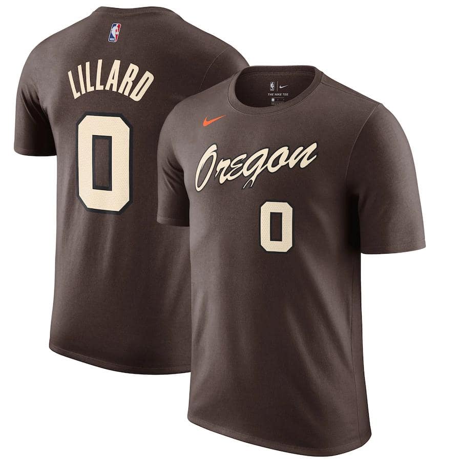 Portland Trail Blazers T-shirt - Damian Lillard - Cliquez sur l'image pour la fermer