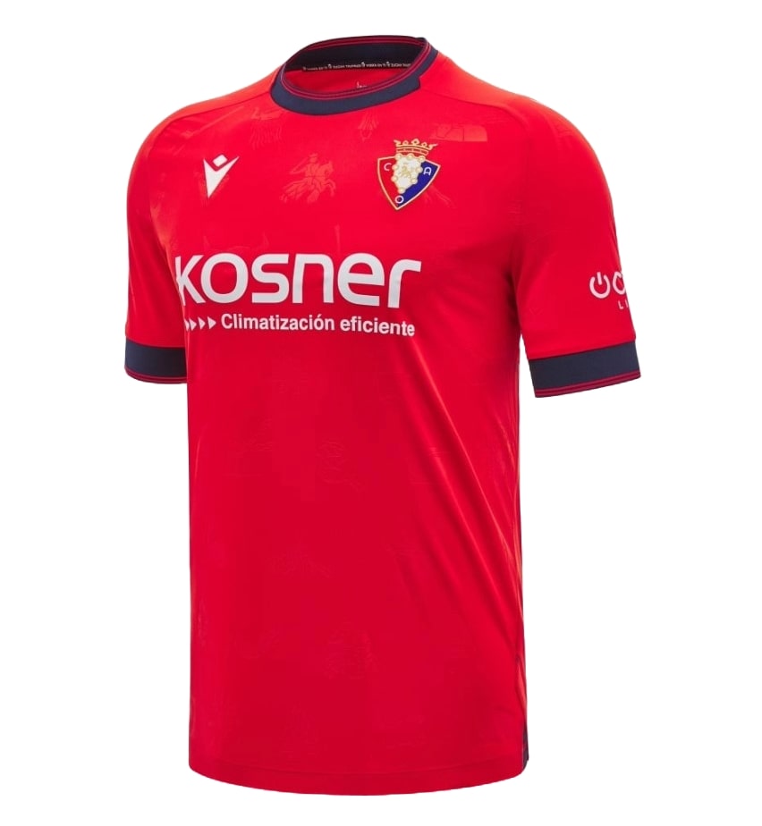Maillot Osasuna Domicile 2024/25 - Cliquez sur l'image pour la fermer