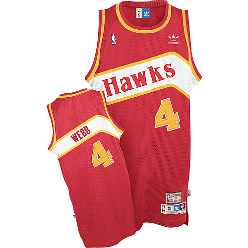 Spud Webb, Atlanta Hawks [Rouge] - Cliquez sur l'image pour la fermer