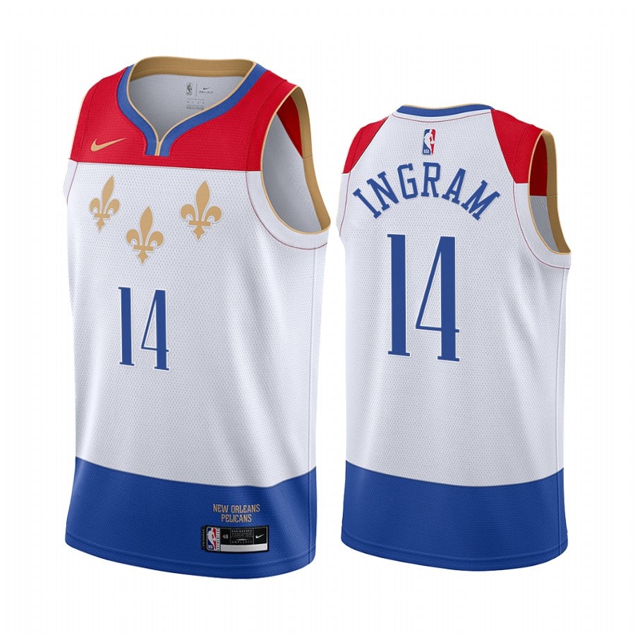 Brandon Ingram, New Orleans Pelicans 2020/21 - City Edition - Cliquez sur l'image pour la fermer