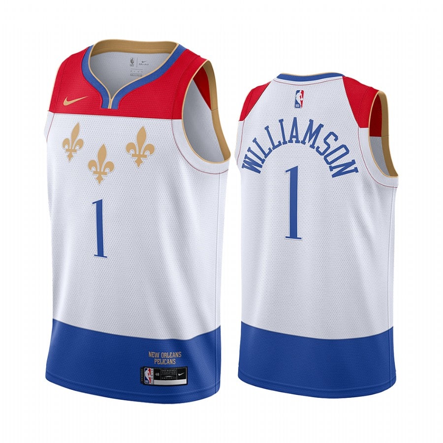 Zion Williamson, New Orleans Pelicans 2020/21 - City Edition - Cliquez sur l'image pour la fermer