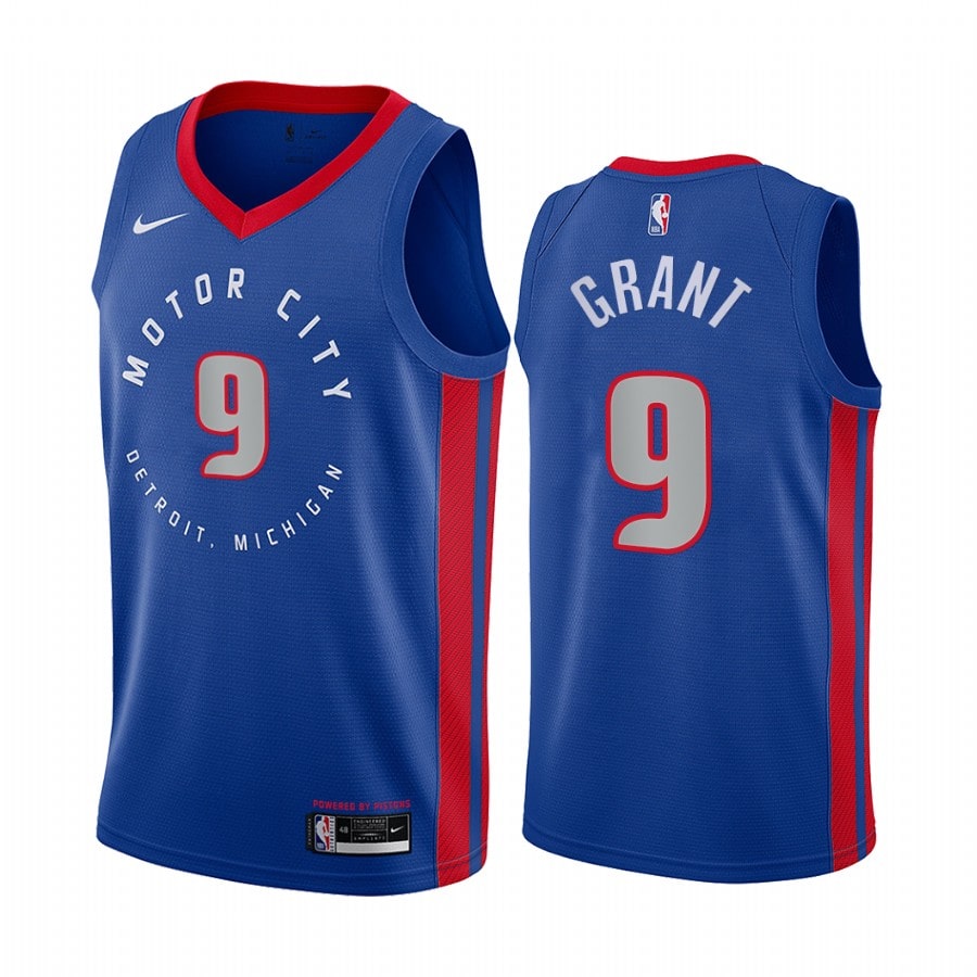 Jerami Grant, Detroit Pistons 2020/21 - City Edition - Cliquez sur l'image pour la fermer