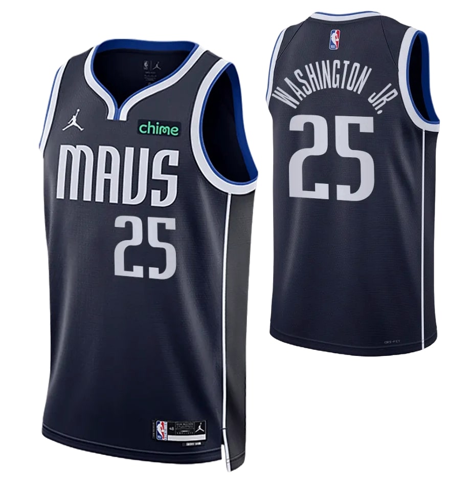 PJ Washington Jr, Dallas Mavericks 2023/24 - Statement - Cliquez sur l'image pour la fermer