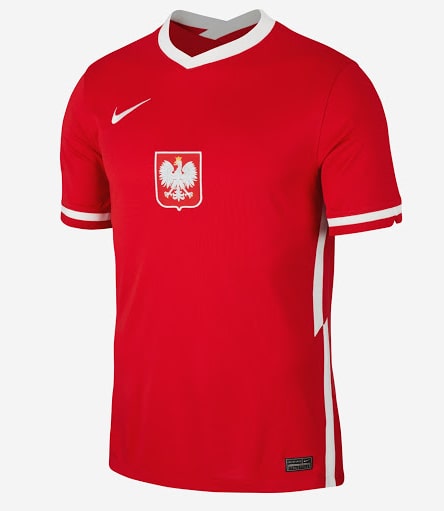 Maillot Pologne Domicile 2020/21 - Cliquez sur l'image pour la fermer