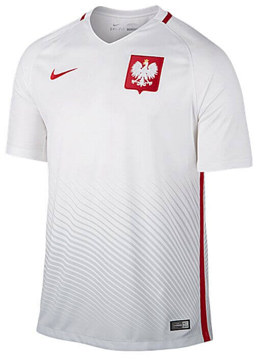 Maillot Pologne Domicile Euro 2016 - Cliquez sur l'image pour la fermer