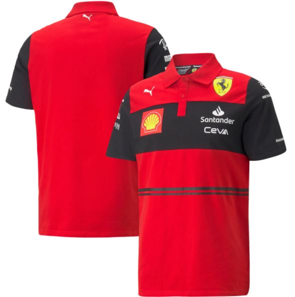 Polo Scuderia Ferrari 2022 - Cliquez sur l'image pour la fermer