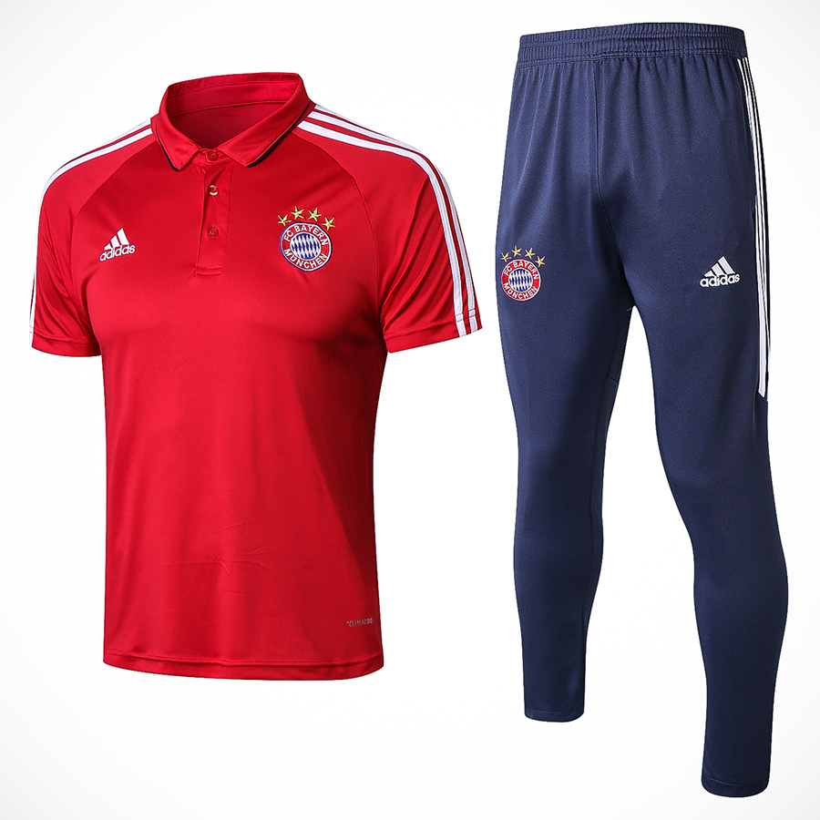 Polo + Pantalon Bayern Munich 2017/18 - Cliquez sur l'image pour la fermer