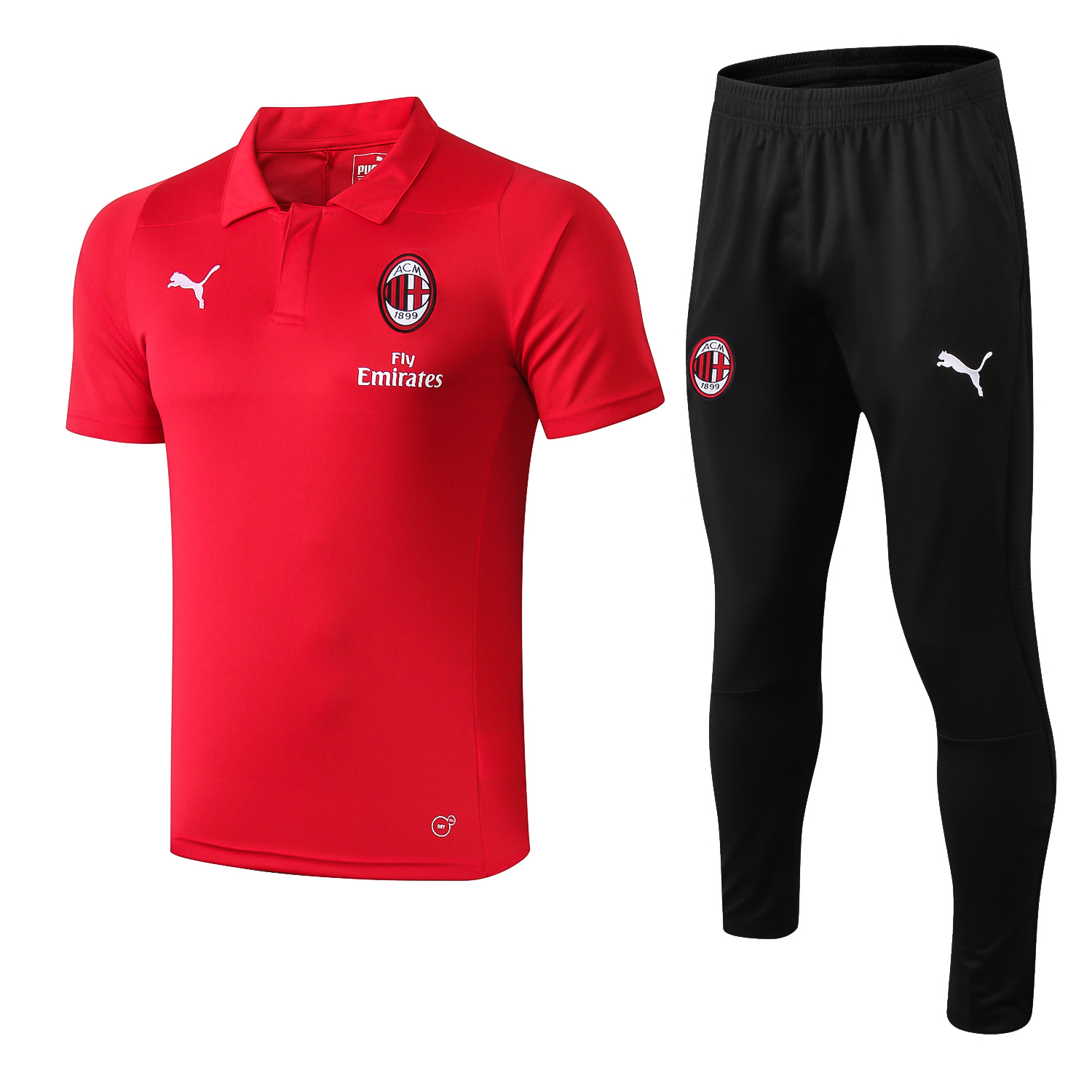 Polo + Pantalon AC Milan 2018/19 - Cliquez sur l'image pour la fermer