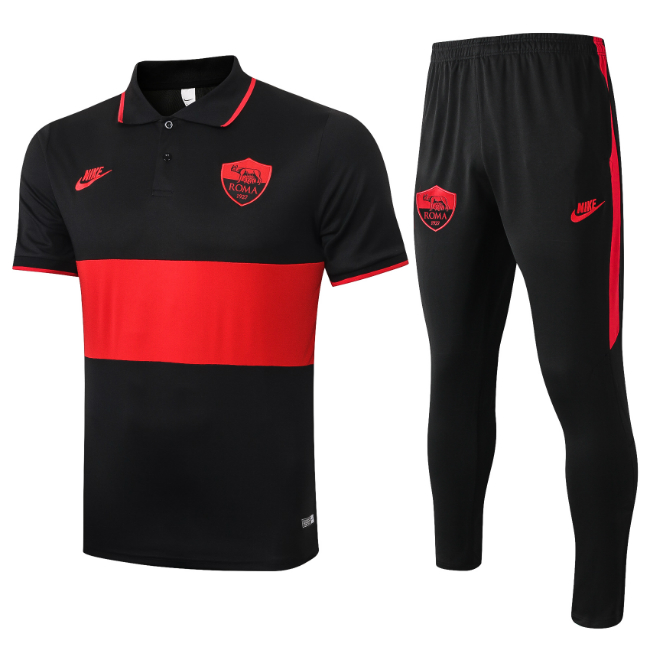Polo + Pantalon AS Roma 2019/20 - Cliquez sur l'image pour la fermer