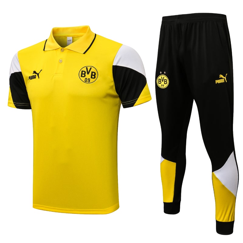 Polo + Pantalon Borussia Dortmund 2021/22 - Cliquez sur l'image pour la fermer