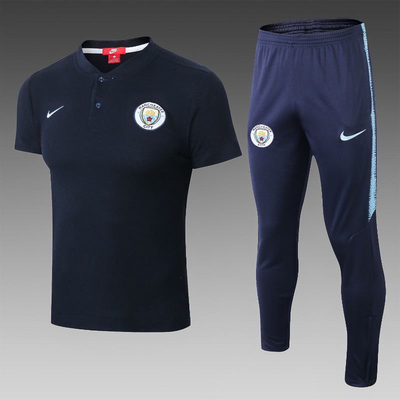 Polo + Pantalon Manchester City 2018/19 - Cliquez sur l'image pour la fermer