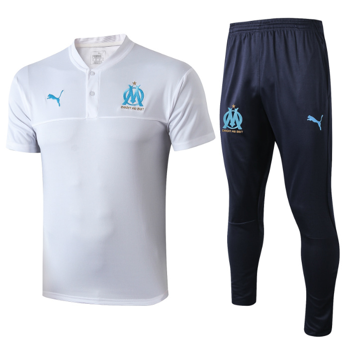 Polo + Pantalon Olympique Marseille 2019/20 - Cliquez sur l'image pour la fermer