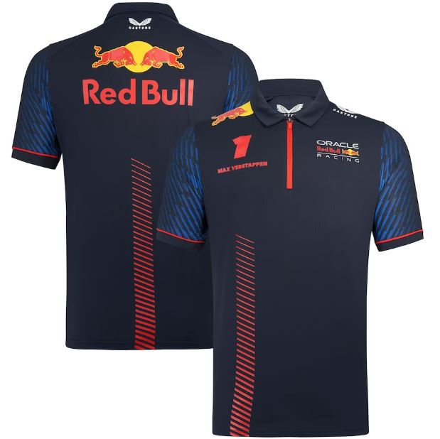 Polo Équipe Oracle Red Bull Racing 2023 - Max Verstappen - Cliquez sur l'image pour la fermer