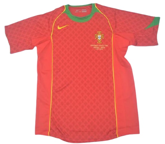 Maillot Portgual Domicile 2004 - Cliquez sur l'image pour la fermer