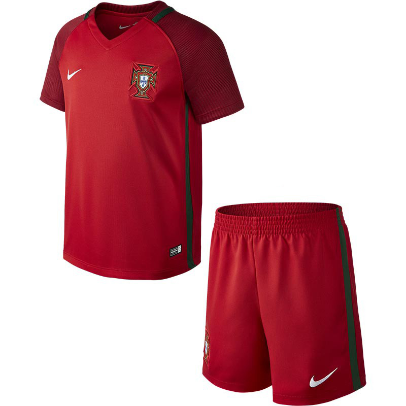 Kit Junior Portugal Domicile Euro 2016 - Cliquez sur l'image pour la fermer
