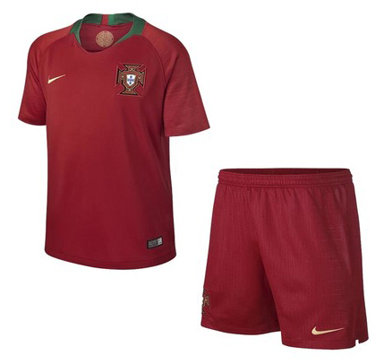 Portugal Domicile 2018 Junior Kit - Cliquez sur l'image pour la fermer