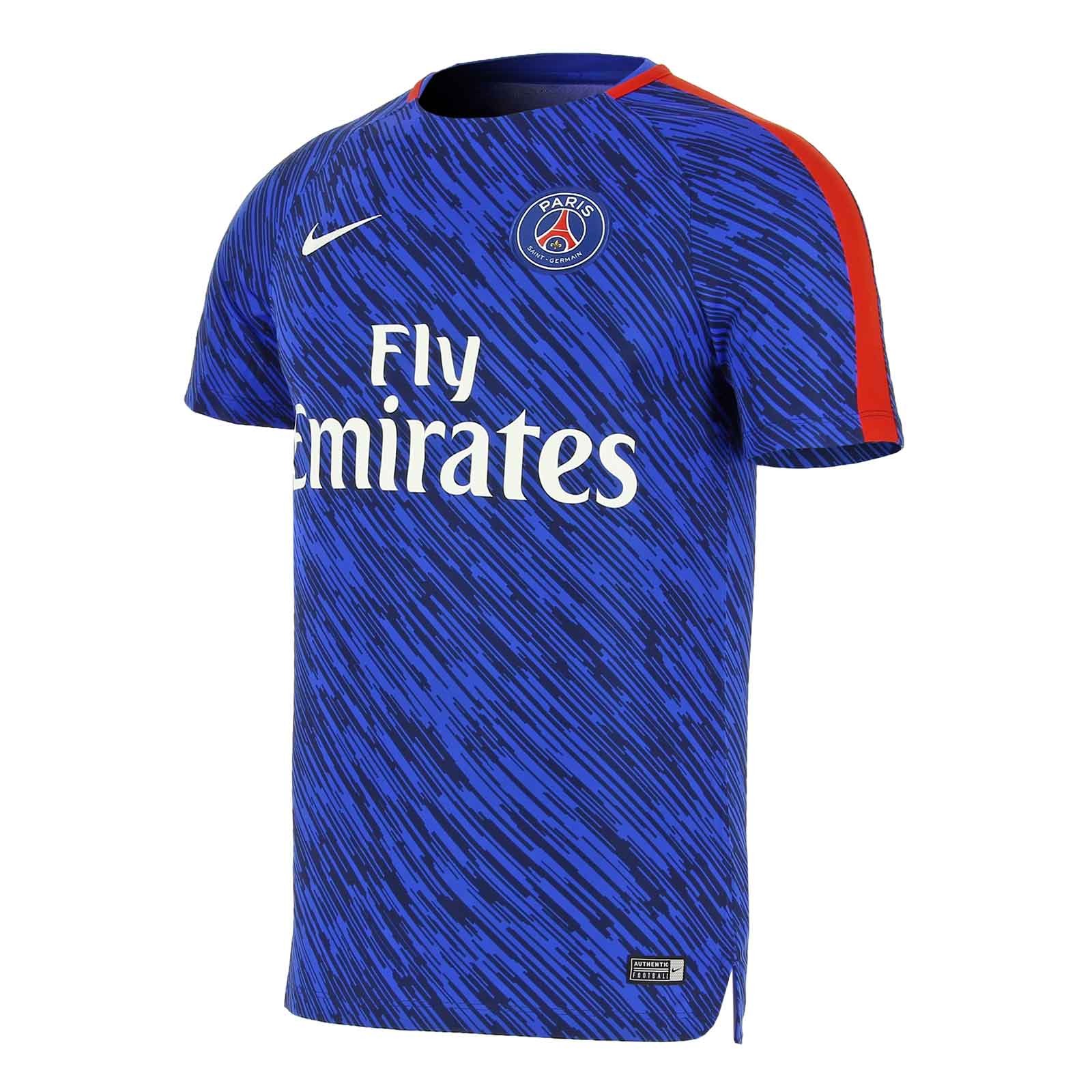 Maillot PSG Pre-Match 2017/18 - Cliquez sur l'image pour la fermer