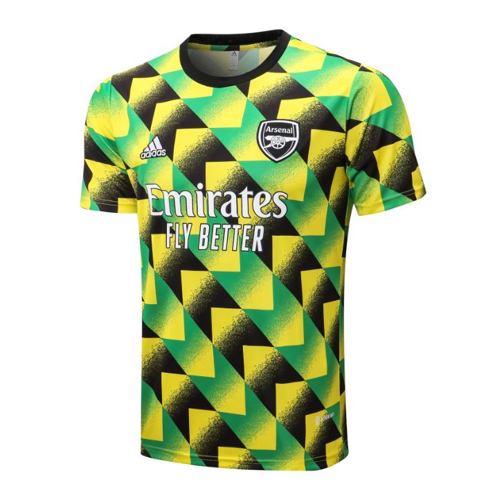 Maillot Arsenal Pre-Match 2022/23 - Cliquez sur l'image pour la fermer