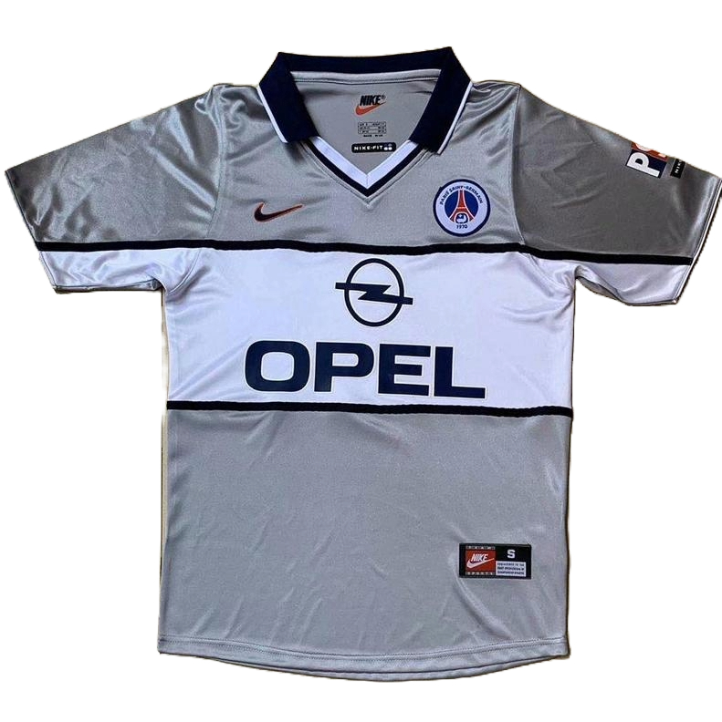 Maillot PSG Extérieur 2000-01 - Cliquez sur l'image pour la fermer