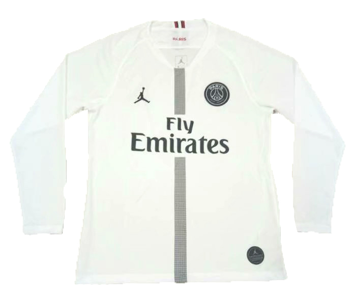 Maillot PSG x Jordan Third Blanc 2018/19 ML - Cliquez sur l'image pour la fermer