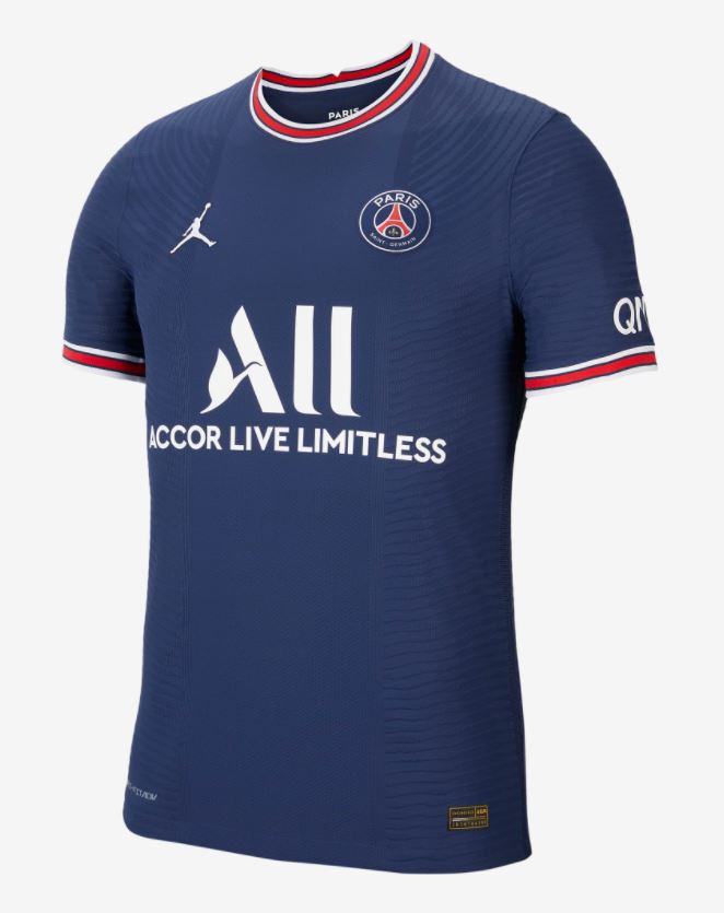 Maillot PSG Domicile 2021/22 - Authentic - Cliquez sur l'image pour la fermer