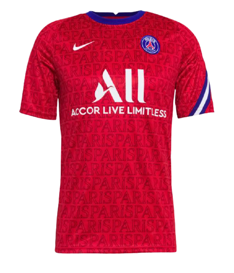 Maillot PSG Pre-Match 2020/21 - Cliquez sur l'image pour la fermer