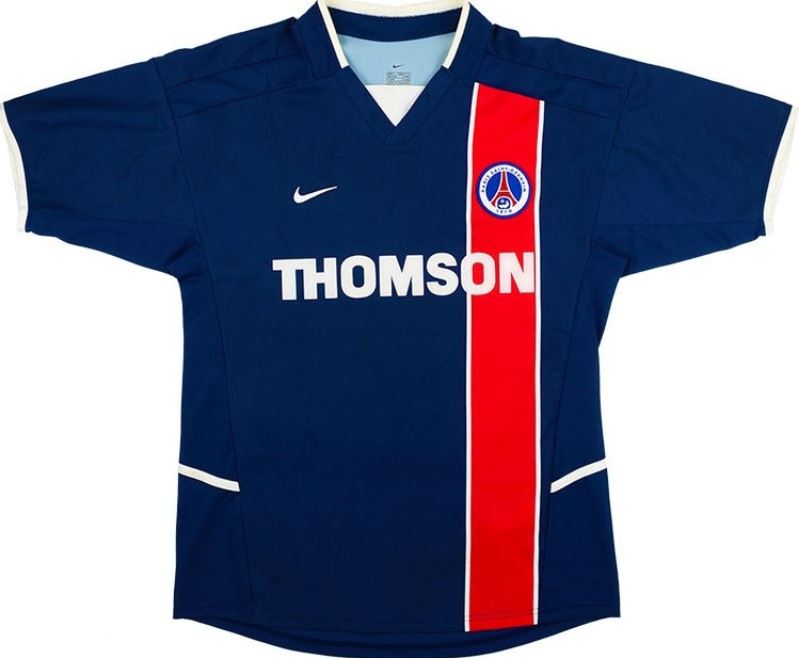Maillot PSG Domicile 2002-03 - Cliquez sur l'image pour la fermer