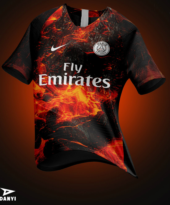 Maillot PSG EA Sports 2018/19 by Danyi - Cliquez sur l'image pour la fermer
