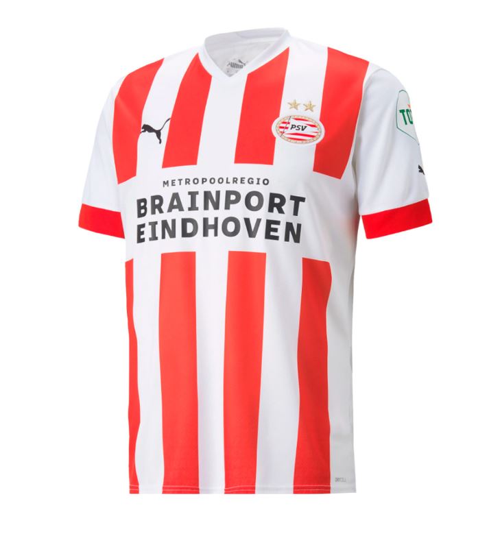 Maillot PSV Eindhoven Domicile 2022/23 - Cliquez sur l'image pour la fermer