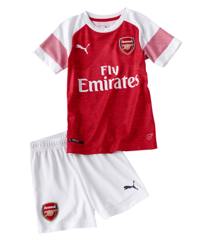 Arsenal Domicile 2018/19 Junior Kit - Cliquez sur l'image pour la fermer