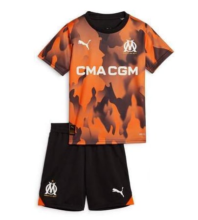 Olympique Marseille Third 2023/24 Junior Kit - Cliquez sur l'image pour la fermer