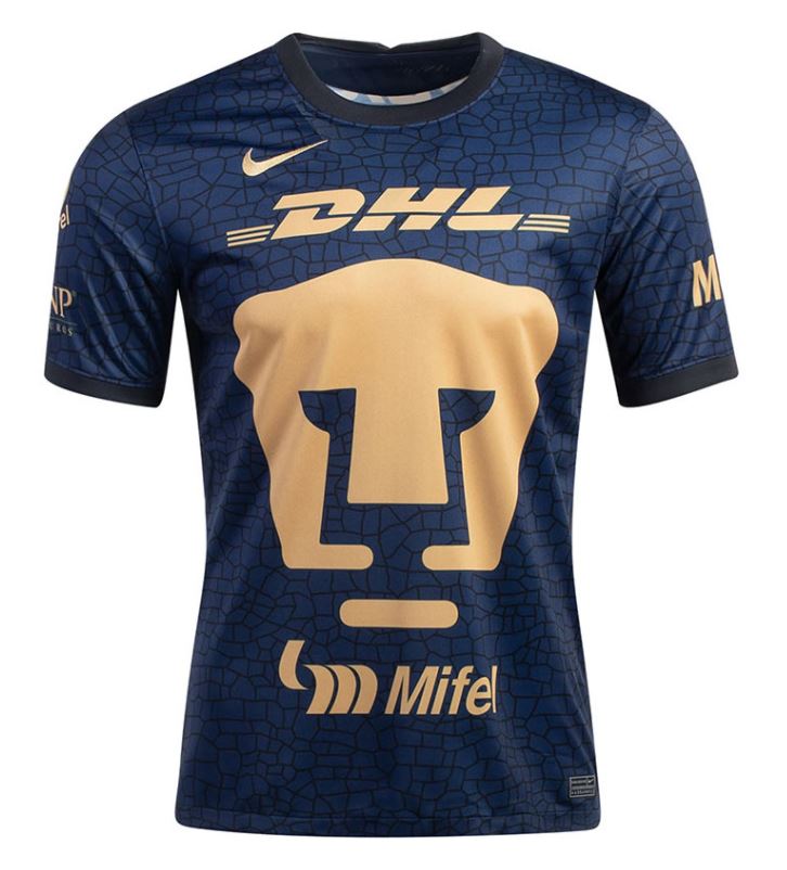 Maillot Pumas UNAM Extérieur 2021/22 - Cliquez sur l'image pour la fermer
