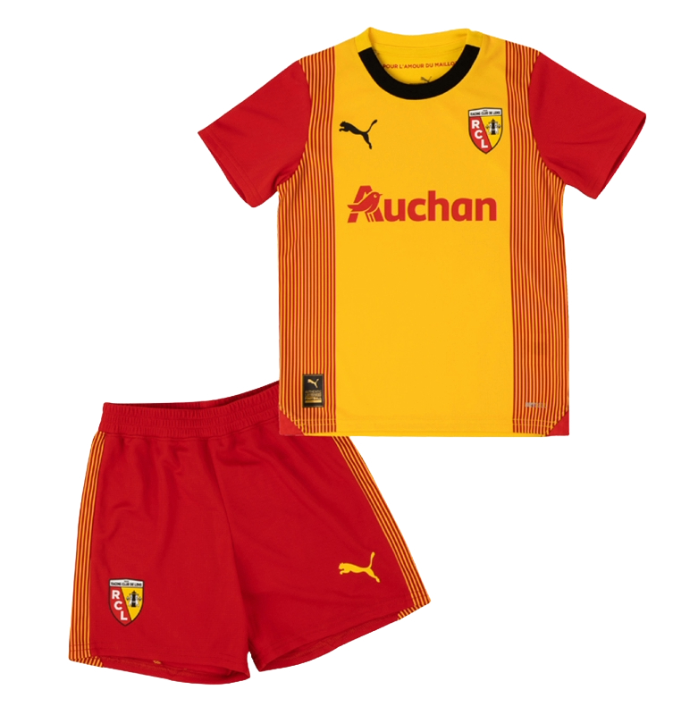 RC Lens Domicile 2023/24 Junior Kit - Cliquez sur l'image pour la fermer