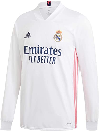 Maillot Real Madrid Domicile 2020/21 ML - Cliquez sur l'image pour la fermer