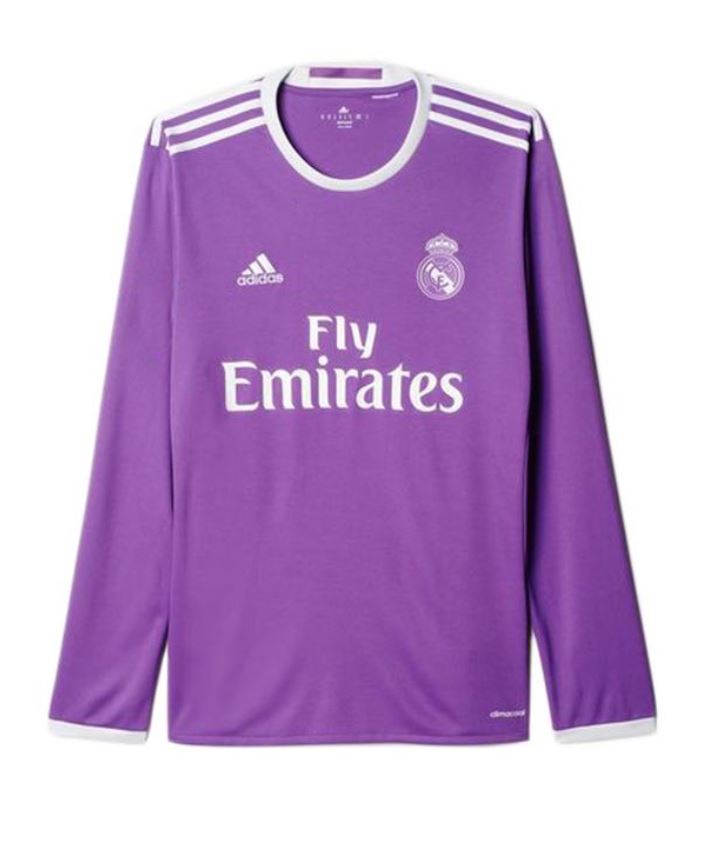 Maillot Real Madrid Extérieur 2016/17 ML - Cliquez sur l'image pour la fermer