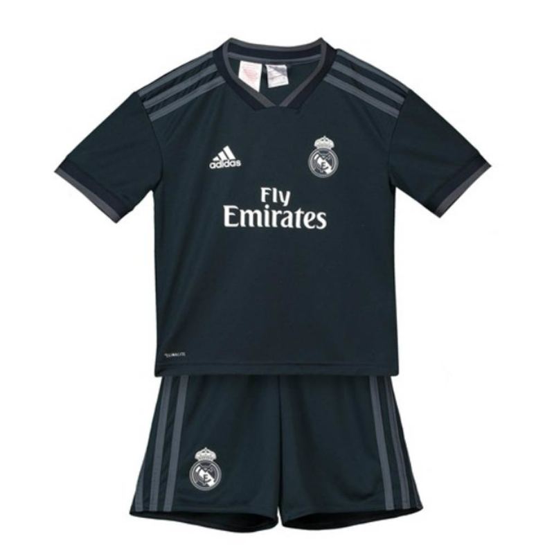 Real Madrid Extérieur 2018/19 Junior Kit - Cliquez sur l'image pour la fermer