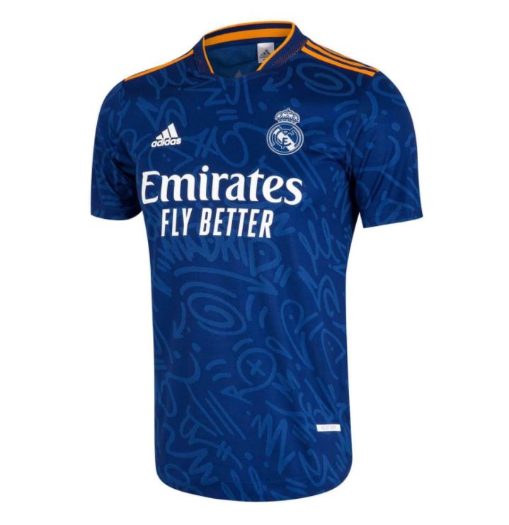 Maillot Real Madrid Extérieur 2021/22 - Authentic - Cliquez sur l'image pour la fermer