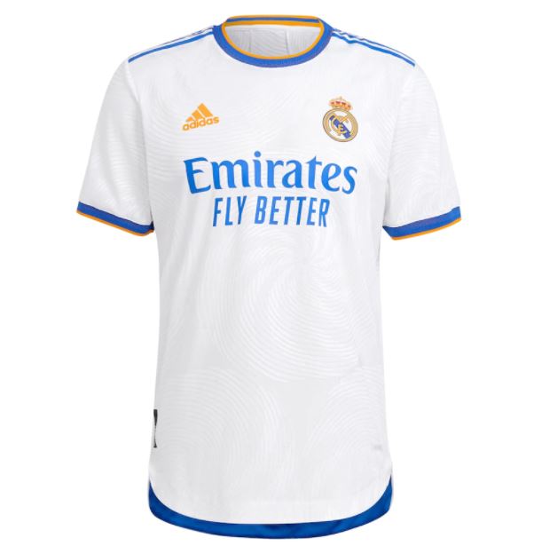 Maillot Real Madrid Domicile 2021/22 - Authentic - Cliquez sur l'image pour la fermer