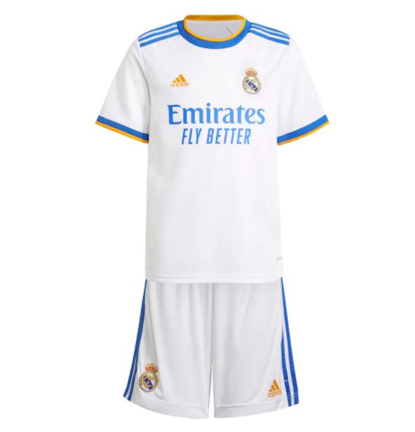 Real Madrid Domicile 2021/22 Junior Kit - Cliquez sur l'image pour la fermer