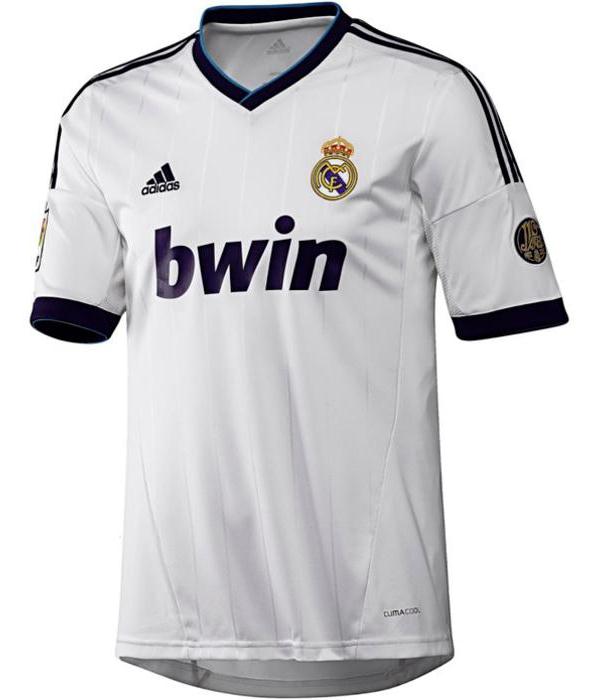 Maillot Domcile Real Madrid 2012/13 - Cliquez sur l'image pour la fermer