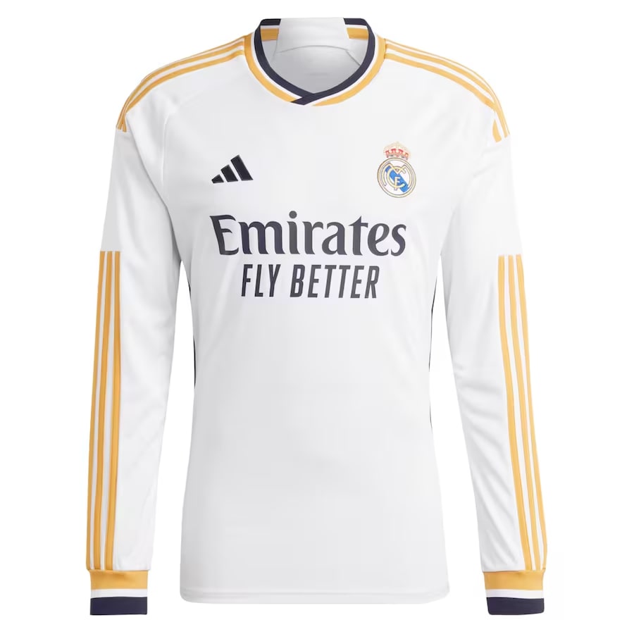Maillot Real Madrid Domicile 2023/24 ML - Cliquez sur l'image pour la fermer