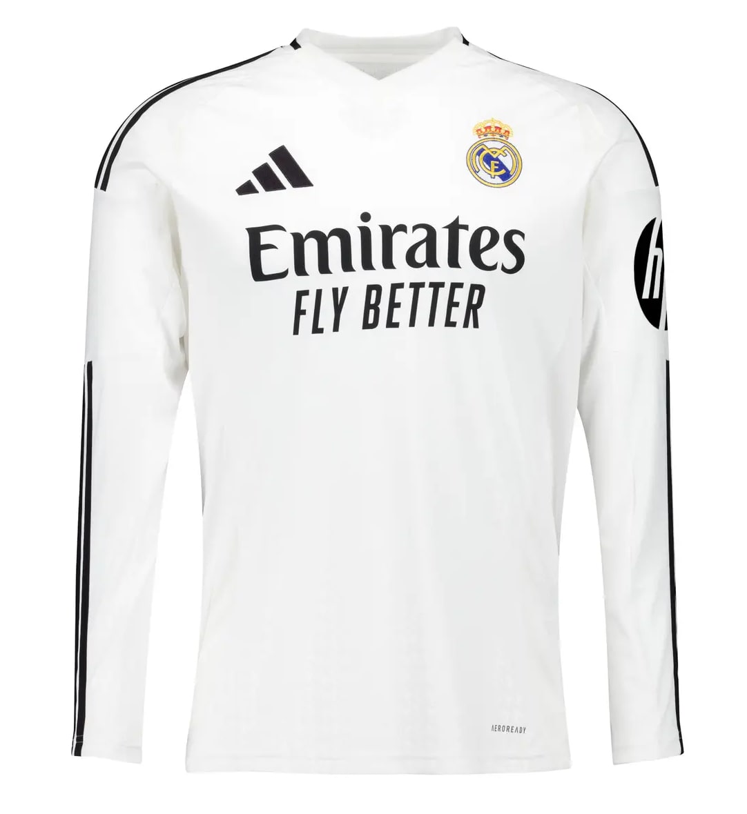 Maillot Real Madrid Domicile 2024/25 ML - Cliquez sur l'image pour la fermer
