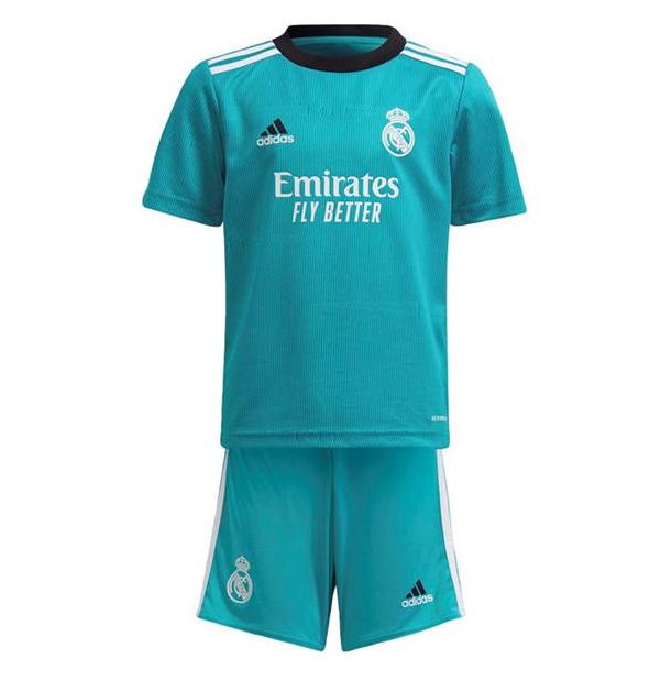 Real Madrid Third 2021/22 Junior Kit - Cliquez sur l'image pour la fermer