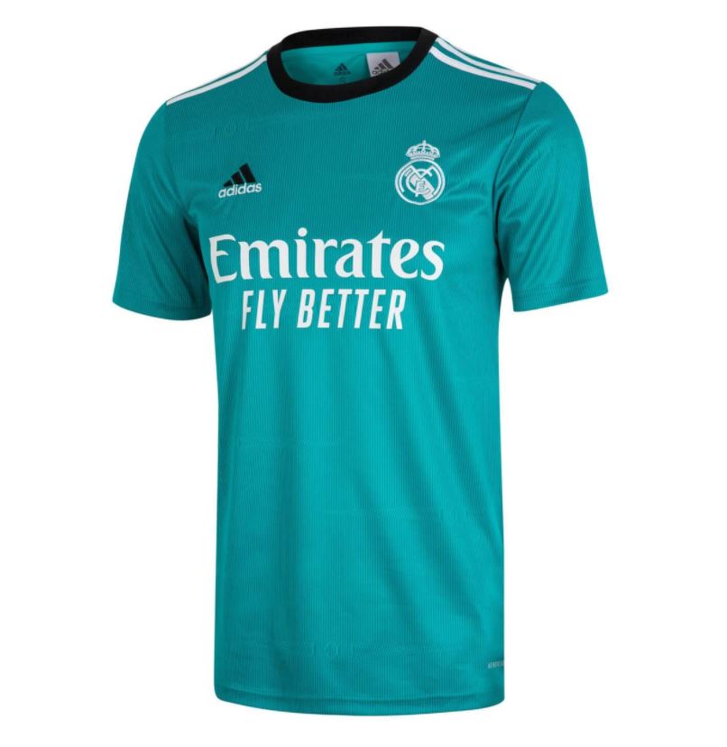 Maillot Real Madrid Third 2021/22 - Cliquez sur l'image pour la fermer