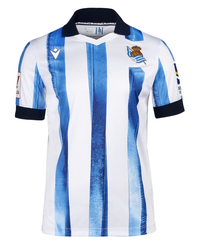 Maillot Real Sociedad Domicile 2023/24 - Cliquez sur l'image pour la fermer