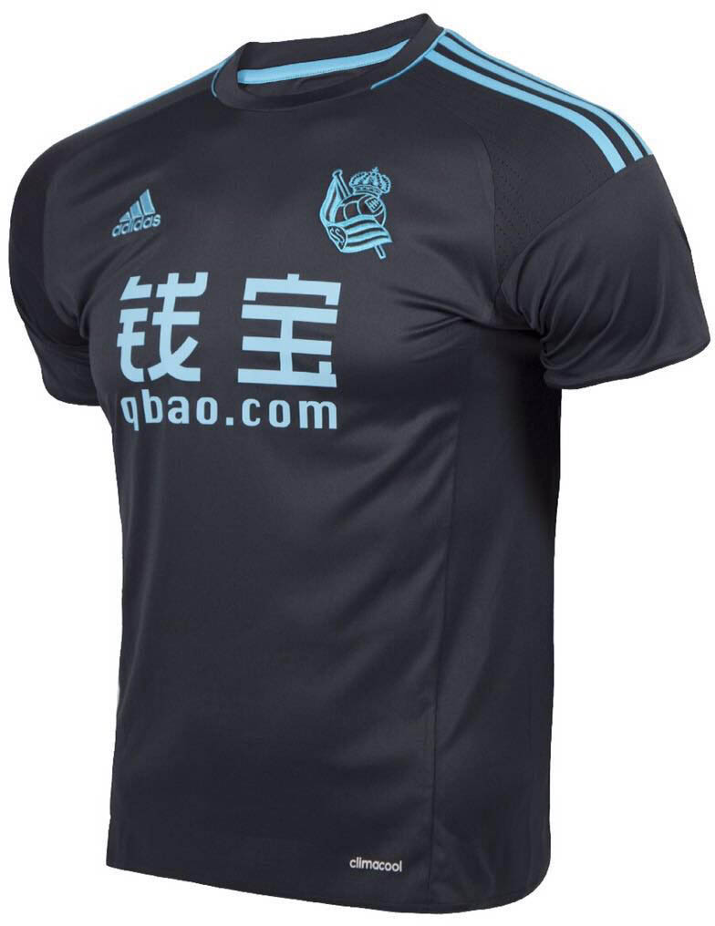 Maillot Real Sociedad Exterieur 2016/17 - Cliquez sur l'image pour la fermer