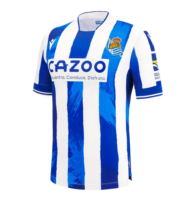 Maillot Real Sociedad Domicile 2022/23 - Cliquez sur l'image pour la fermer
