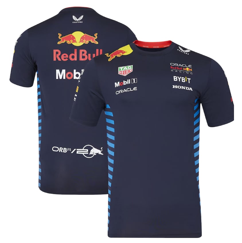 T-Shirt Équipe Oracle Red Bull Racing 2024 - Cliquez sur l'image pour la fermer