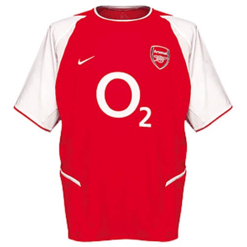 Maillot Arsenal Domicile 2003-04 - Cliquez sur l'image pour la fermer