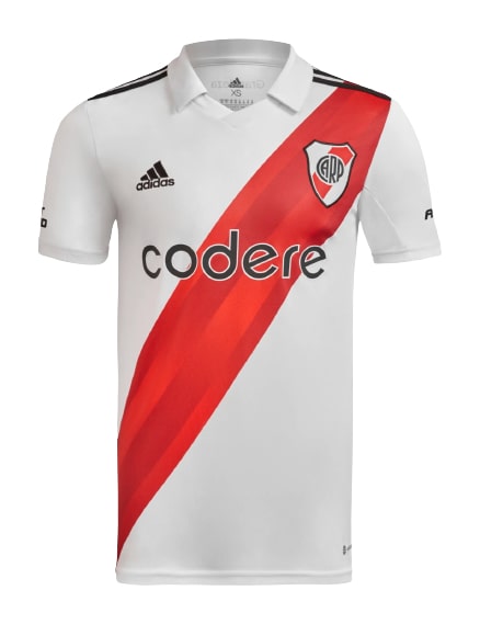 Maillot River Plate Domicile 2022/23 - Cliquez sur l'image pour la fermer